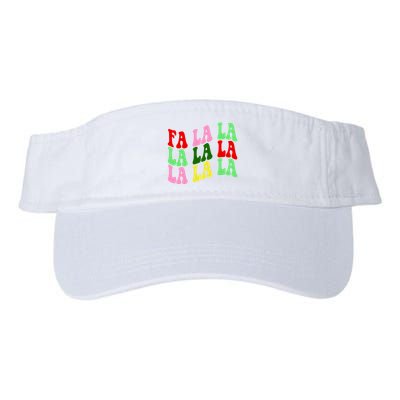 Fa La La Groovy Christmas Visor
