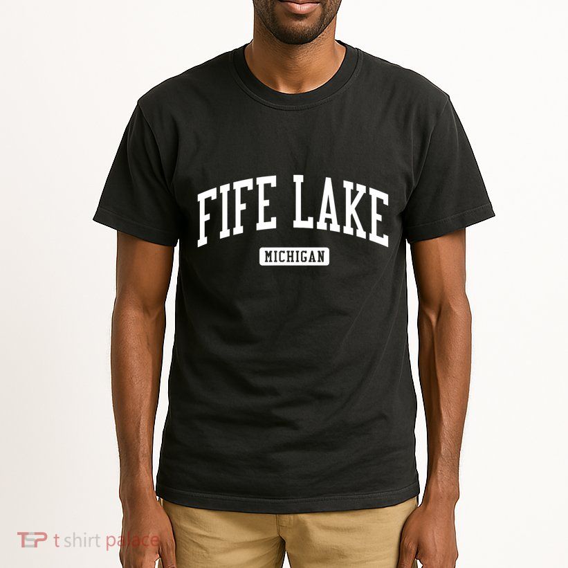 Fife Lake Michigan Mi Vintage Athletic Sports Design Tall T-Shirt