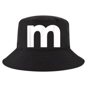 Funny Letter M Chocolate Candy Halloween Team Groups Costume Cool Comfort Performance Bucket Hat