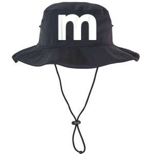 Funny Letter M Chocolate Candy Halloween Team Groups Costume Legacy Cool Fit Booney Bucket Hat