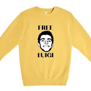 Free Luigi Mangione Premium Crewneck Sweatshirt