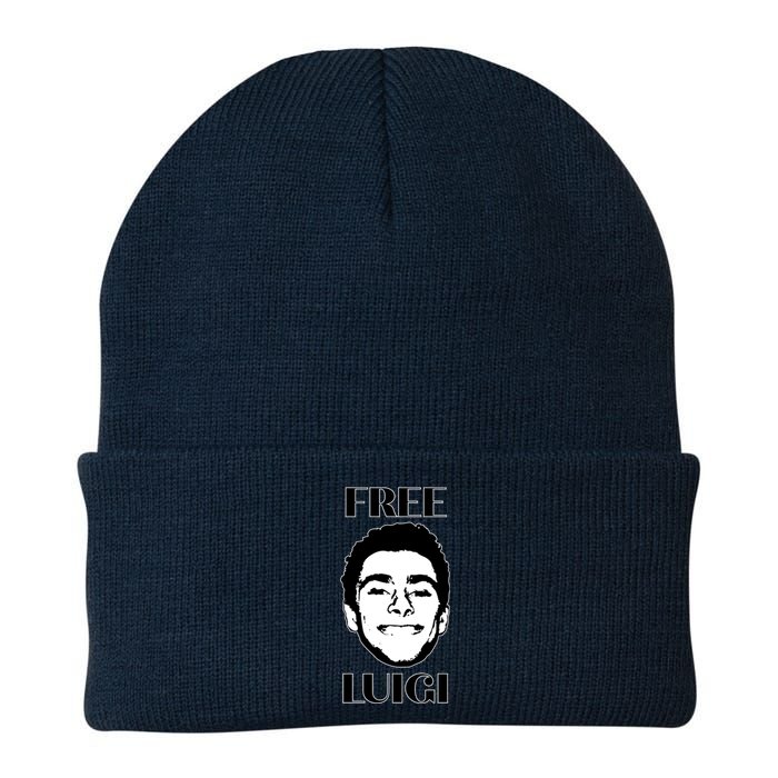 Free Luigi Mangione Knit Cap Winter Beanie