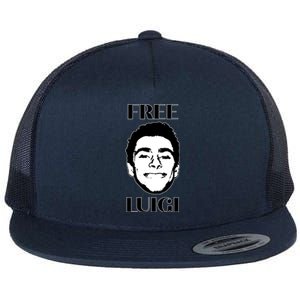 Free Luigi Mangione Flat Bill Trucker Hat