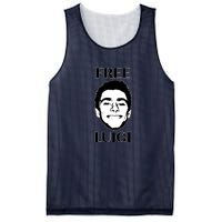 Free Luigi Mangione Mesh Reversible Basketball Jersey Tank