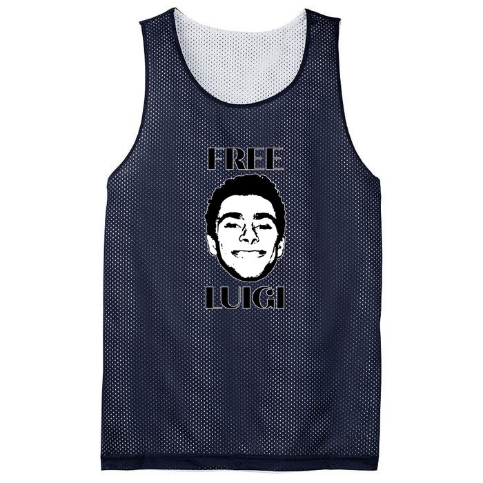 Free Luigi Mangione Mesh Reversible Basketball Jersey Tank