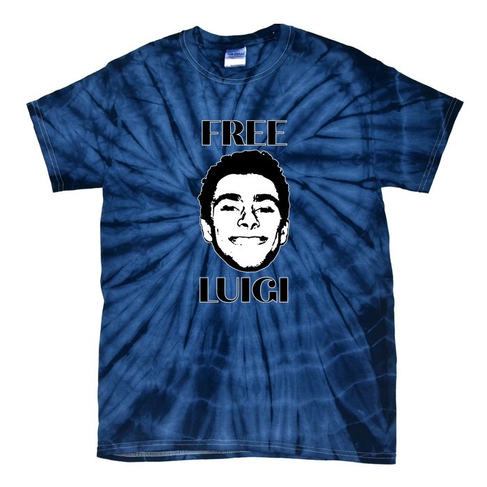 Free Luigi Mangione Tie-Dye T-Shirt