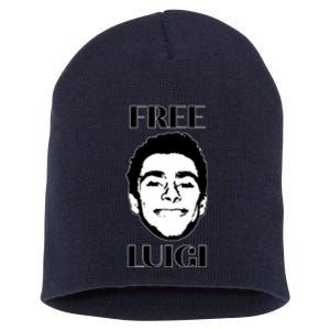 Free Luigi Mangione Short Acrylic Beanie