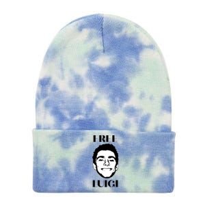 Free Luigi Mangione Tie Dye 12in Knit Beanie