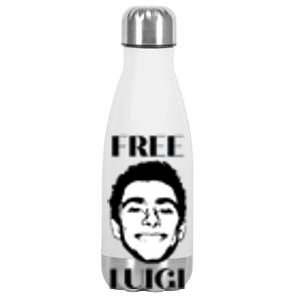 Free Luigi Mangione Stainless Steel Insulated Water Bottle