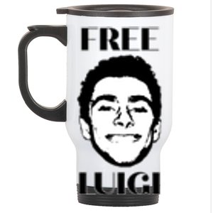 Free Luigi Mangione Stainless Steel Travel Mug