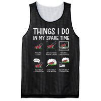 Funny Lawn Mower Landscaper Humor Mesh Reversible Basketball Jersey Tank