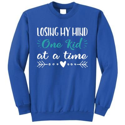 Funny Losing Mind Mothers Day Gift Mom Sayings Sweatshirt