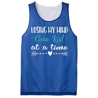 Funny Losing Mind Mothers Day Gift Mom Sayings Mesh Reversible Basketball Jersey Tank