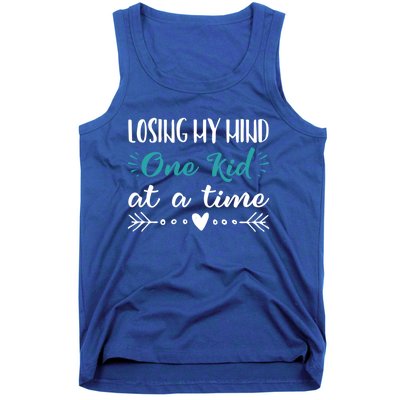 Funny Losing Mind Mothers Day Gift Mom Sayings Tank Top