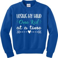 Funny Losing Mind Mothers Day Gift Mom Sayings Kids Sweatshirt