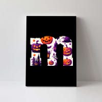 Funny Letter M Groups Halloween Team Groups Costume Canvas