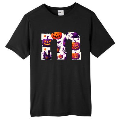 Funny Letter M Groups Halloween Team Groups Costume Tall Fusion ChromaSoft Performance T-Shirt