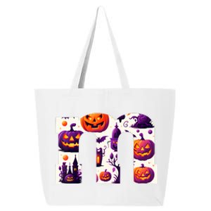 Funny Letter M Groups Halloween Team Groups Costume 25L Jumbo Tote