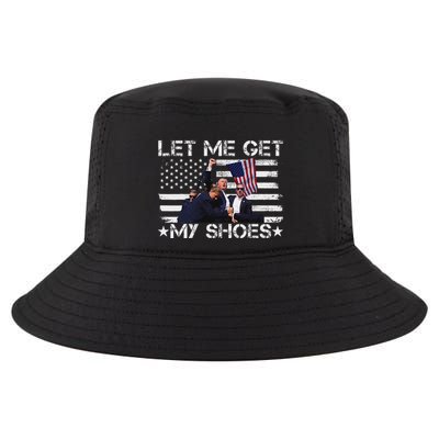 Funny Let Me Get My Shoes And Run Cool Comfort Performance Bucket Hat