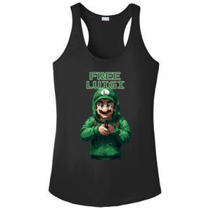 Free Luigi Mangione Ladies PosiCharge Competitor Racerback Tank