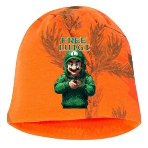 Free Luigi Mangione Kati - Camo Knit Beanie