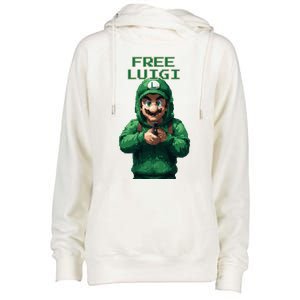 Free Luigi Mangione Womens Funnel Neck Pullover Hood