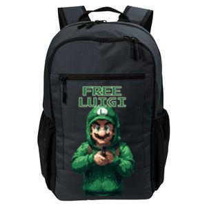 Free Luigi Mangione Daily Commute Backpack