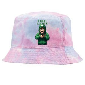 Free Luigi Mangione Tie-Dyed Bucket Hat