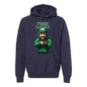 Free Luigi Mangione Premium Hoodie