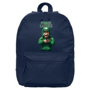 Free Luigi Mangione 16 in Basic Backpack