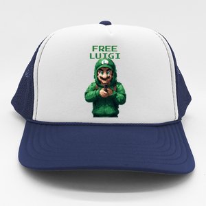 Free Luigi Mangione Trucker Hat