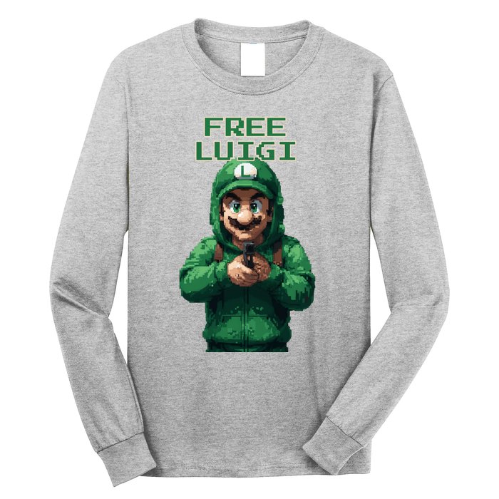 Free Luigi Mangione Long Sleeve Shirt