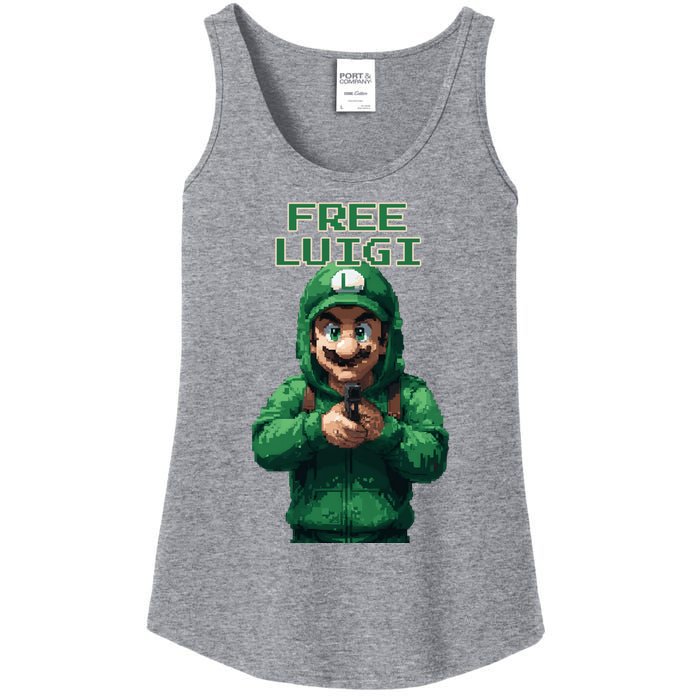 Free Luigi Mangione Ladies Essential Tank