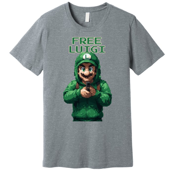 Free Luigi Mangione Premium T-Shirt