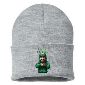 Free Luigi Mangione Sustainable Knit Beanie