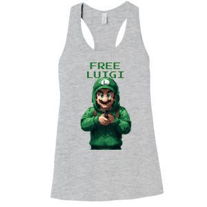 Free Luigi Mangione Women's Racerback Tank