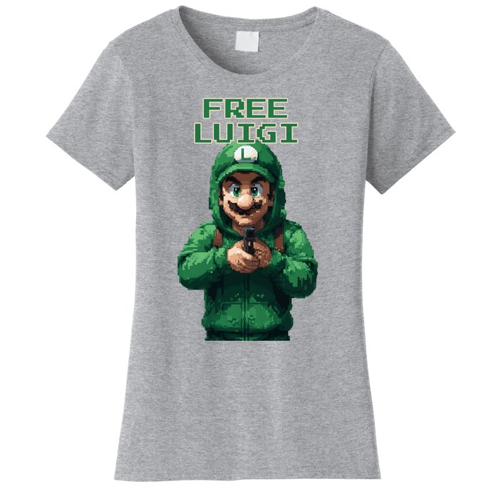 Free Luigi Mangione Women's T-Shirt