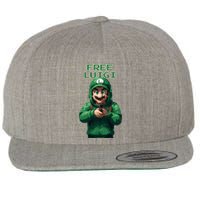 Free Luigi Mangione Wool Snapback Cap