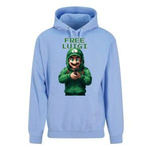 Free Luigi Mangione Unisex Surf Hoodie