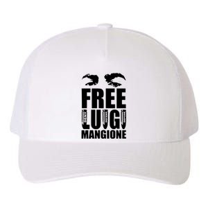 Free Luigi Mangione Deny Defend Depose Yupoong Adult 5-Panel Trucker Hat