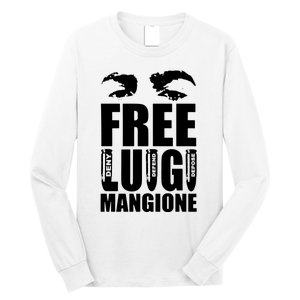 Free Luigi Mangione Deny Defend Depose Long Sleeve Shirt