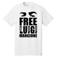 Free Luigi Mangione Deny Defend Depose Tall T-Shirt