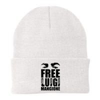 Free Luigi Mangione Deny Defend Depose Knit Cap Winter Beanie