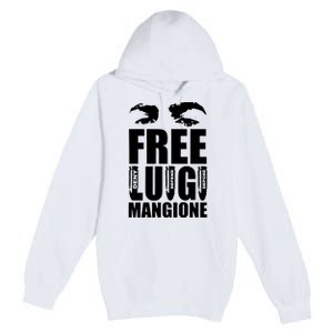 Free Luigi Mangione Deny Defend Depose Premium Pullover Hoodie