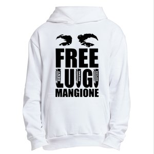 Free Luigi Mangione Deny Defend Depose Urban Pullover Hoodie