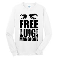 Free Luigi Mangione Deny Defend Depose Tall Long Sleeve T-Shirt