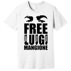 Free Luigi Mangione Deny Defend Depose Premium T-Shirt