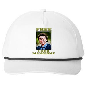 Free Luigi Mangione Brian Thompson Unitedhealthcare Ceo Snapback Five-Panel Rope Hat