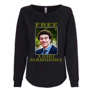 Free Luigi Mangione Brian Thompson Unitedhealthcare Ceo Womens California Wash Sweatshirt