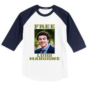 Free Luigi Mangione Brian Thompson Unitedhealthcare Ceo Baseball Sleeve Shirt